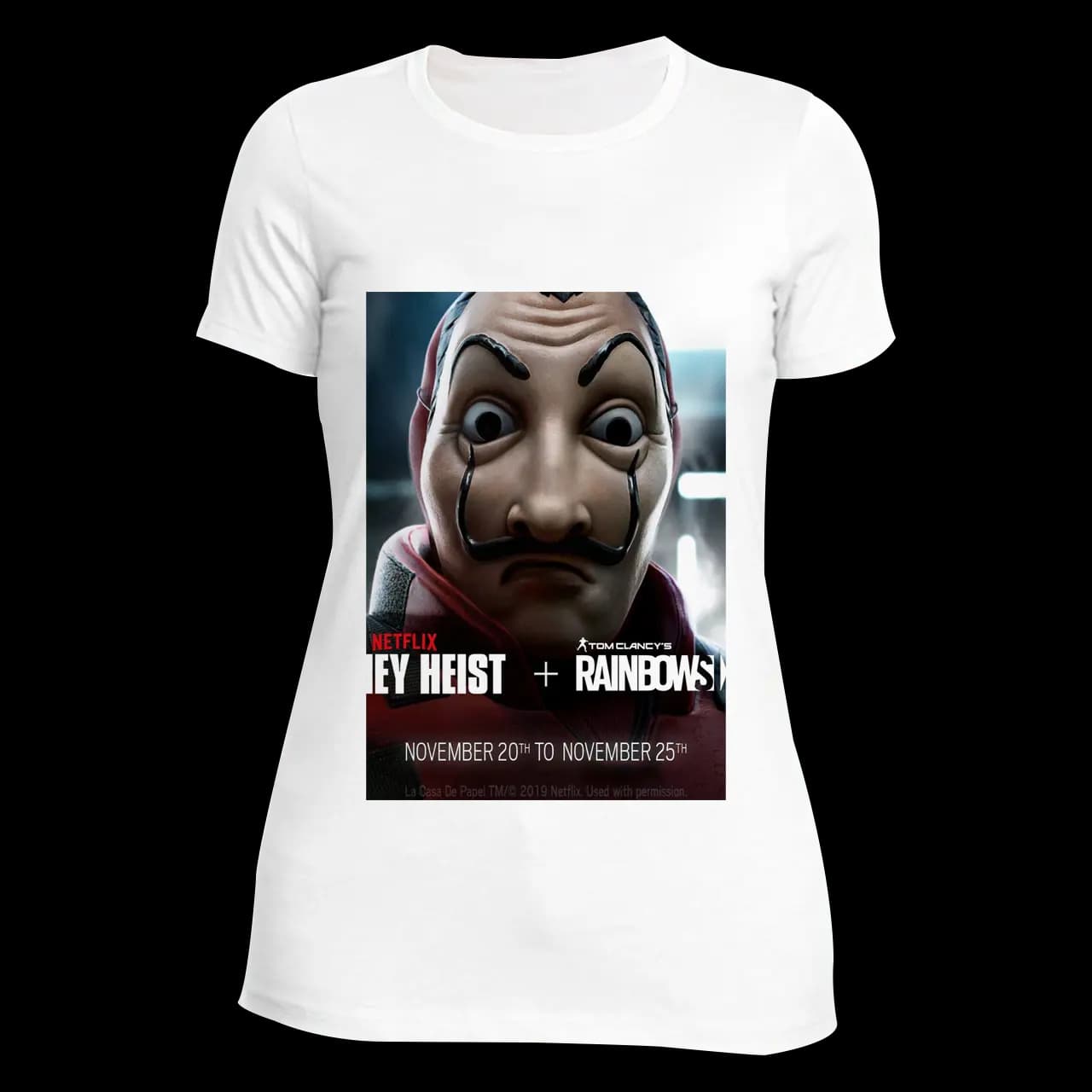 تیشرت Money Heist مدل L 153 — تصویر ۳
