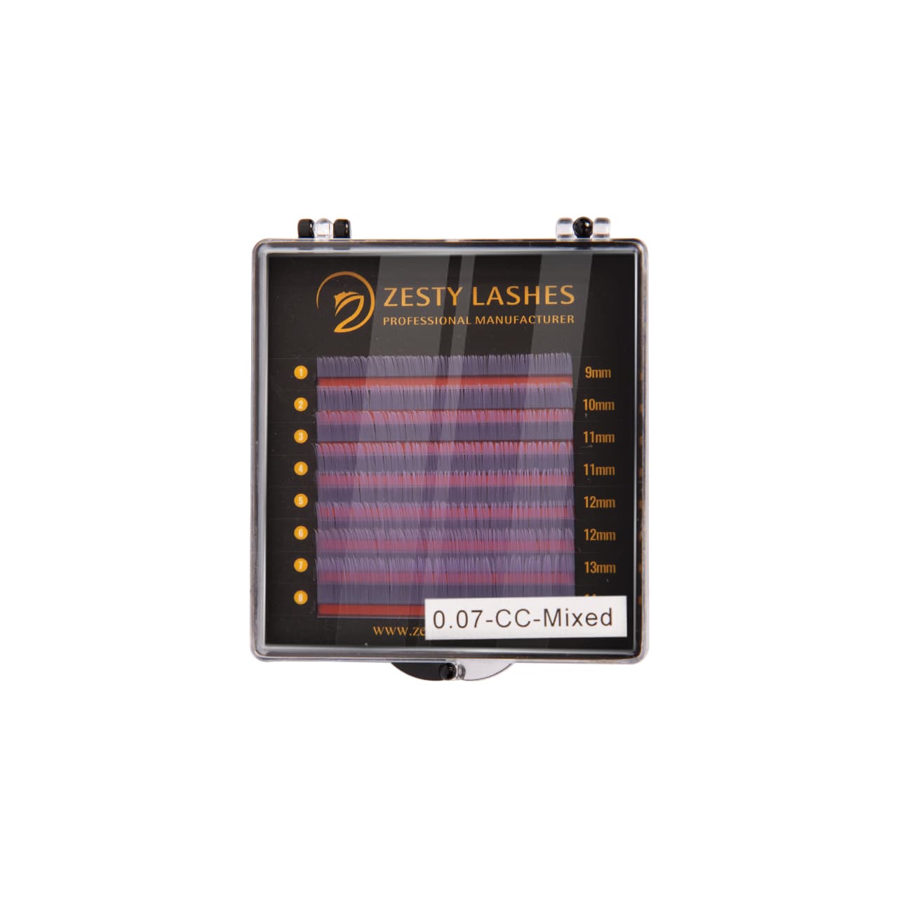 مینی پالت رنگی زستی Z-704 یاسی