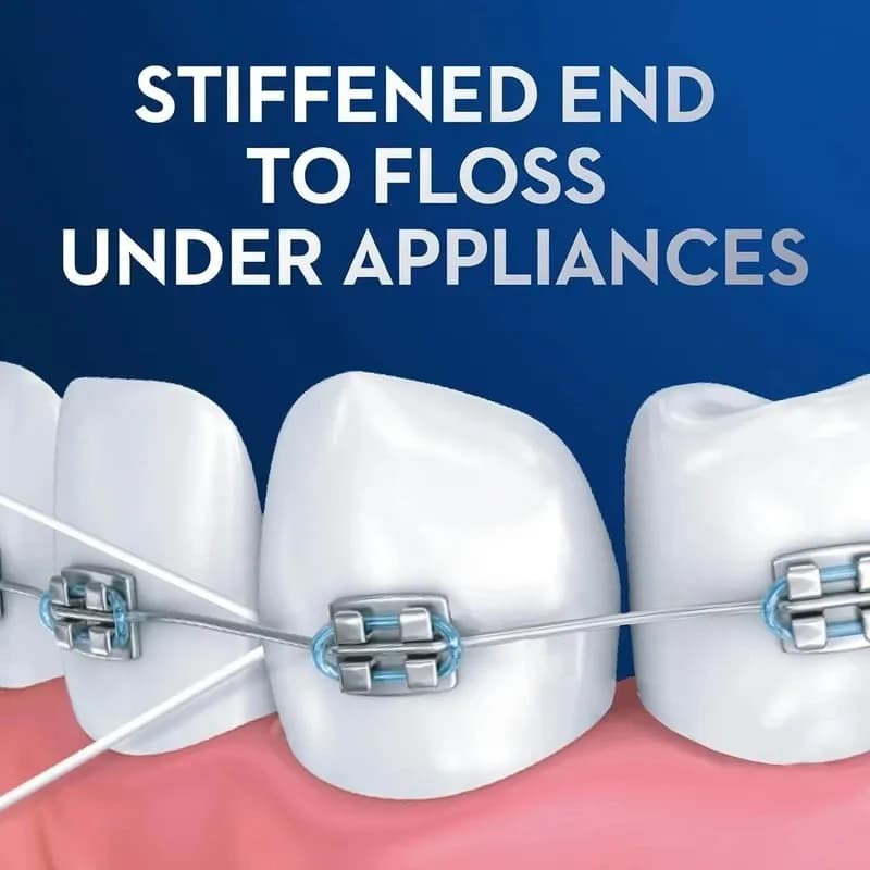 نخ دندان ارتودنسی super floss اورال بی — تصویر ۵