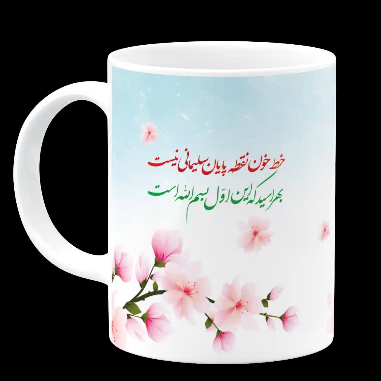 ماگ شهید حاج قاسم سلیمانی مدل Z16 — تصویر ۲