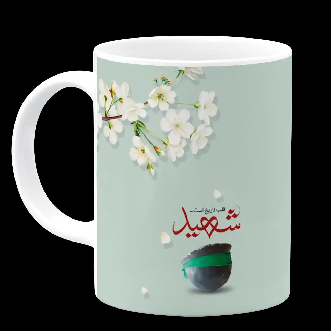 ماگ سپهبد شهید حاج قاسم سلیمانی مدل Z6 — تصویر ۲