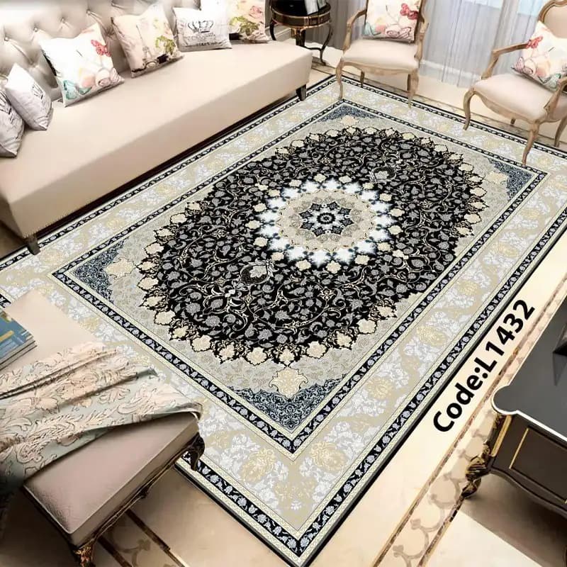 مخمل فرش (فرشینه) کد FAM_ L 1432
