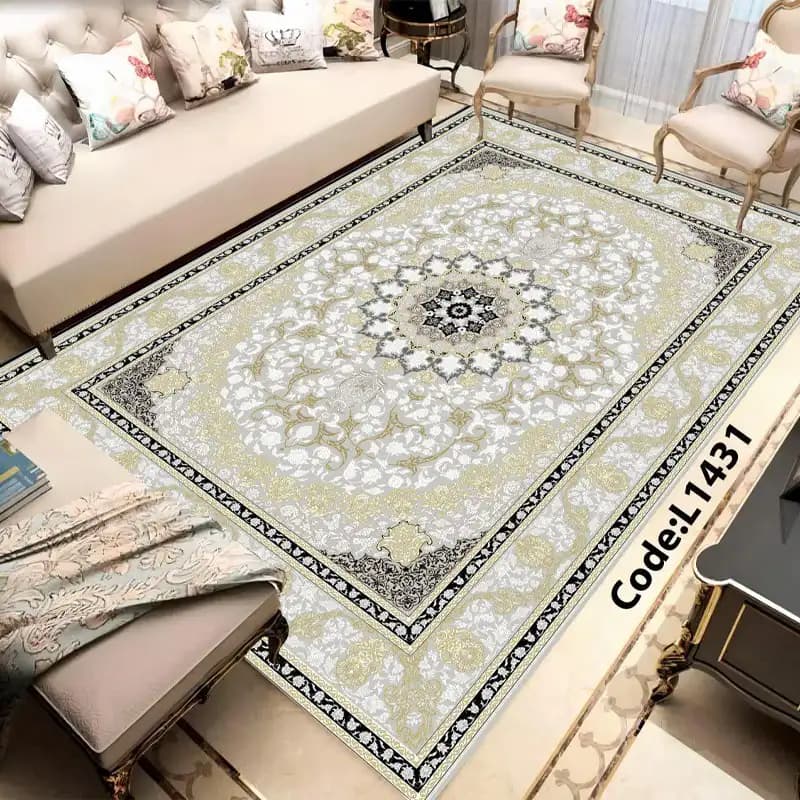 مخمل فرش (فرشینه) کد FAM_ L 1431