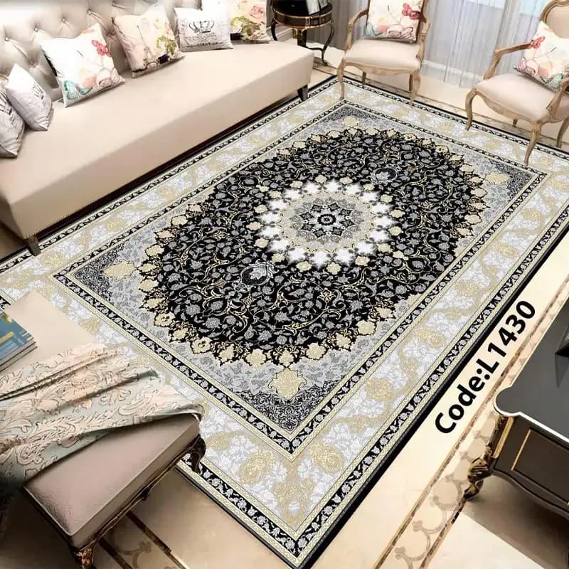 مخمل فرش (فرشینه) کد FAM_ L 1430