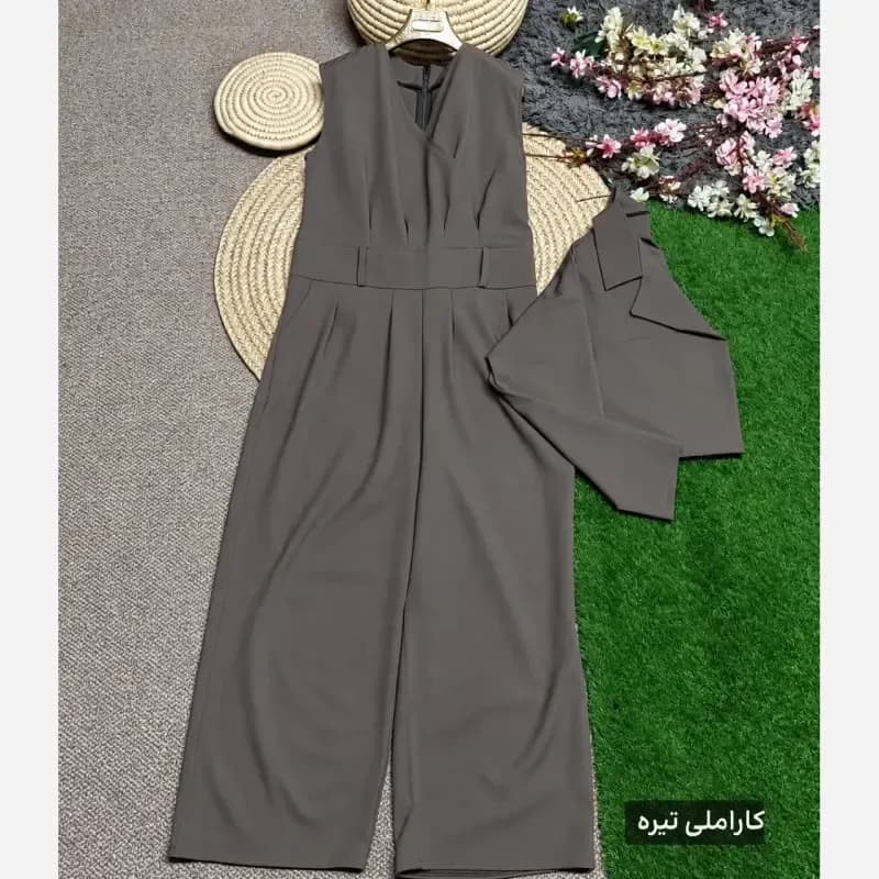اورال و کت پاییزه مانلی جنس سوپرمازراتی فری سایز 38 تا 46 — تصویر ۷