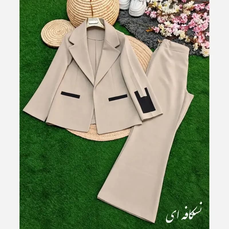 ست مزونی نیلوفر جنس هرمس درجه یک سایز 38 تا 46 — تصویر ۴