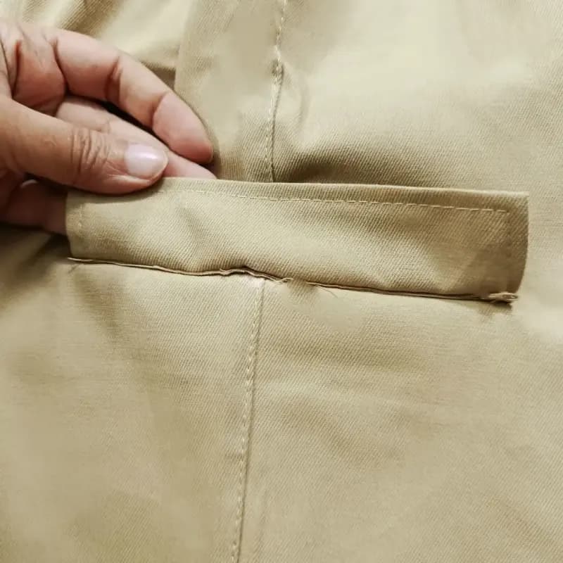 بلوز دورس پنبه سوپر و شلوار کتان پنبه مام سایزبندی 55 تا 70 — تصویر ۵