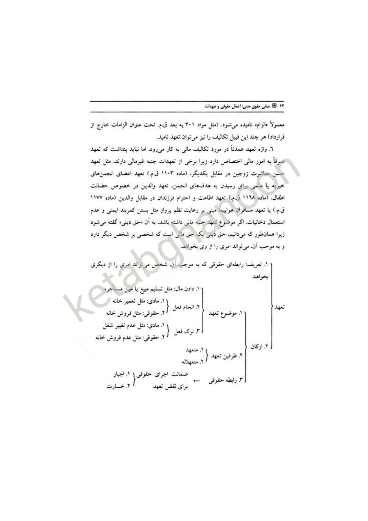 اعمال حقوقی و تعهدات جرعه نوش ( مدنی 3 ) — تصویر ۵