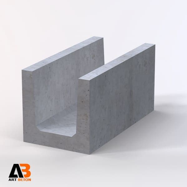 کانال بتنی پیش‌ساخته ابعاد 50*50 طول 100 سانتیمتر