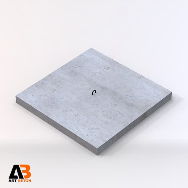 دال بتنی پیش ساخته 120-120 با ضخامت 10 سانتیمتر