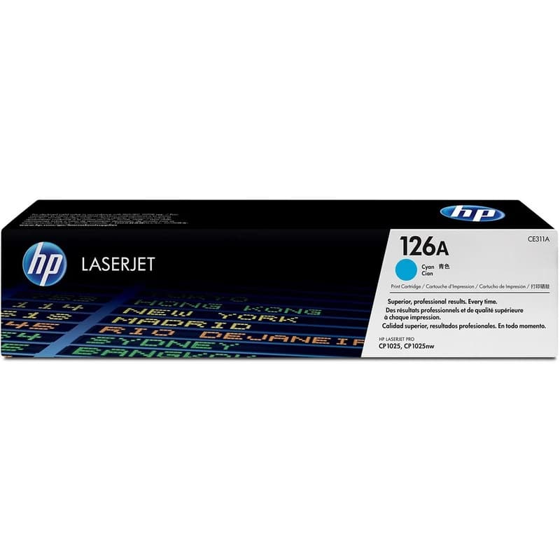 کارتریج لیزری اچ‌پی مدل HP 126A آبی (Cyan)