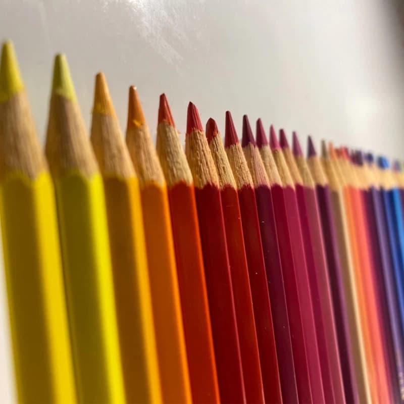 مداد رنگی 60 رنگ جعبه مقوایی فابرکاستل FABER-CASTELL کد 111260 — تصویر ۵