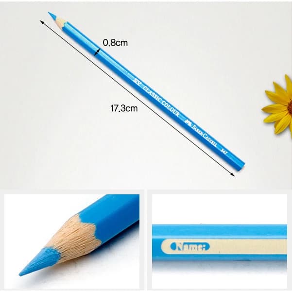مداد رنگی 48 رنگ فلزی فابرکاستل FABER-CASTELL کد 115849 — تصویر ۲
