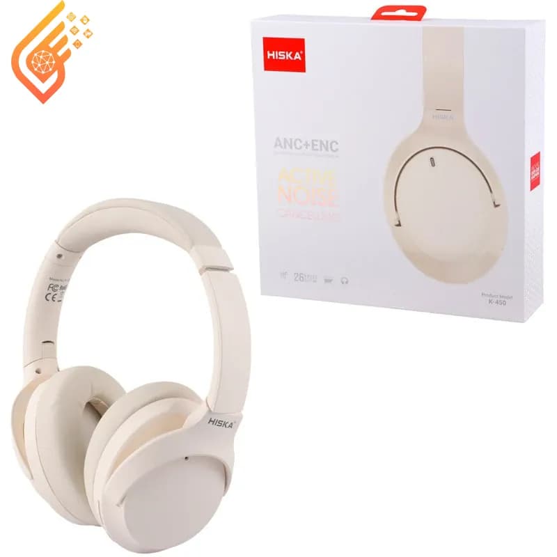 هدفون بلوتوثی هیسکا ANC+ ENC مدل Hiska K-450
