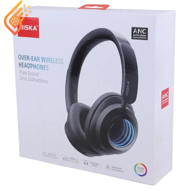 هدفون بلوتوثی هیسکا ANC مدل Hiska K-460 — تصویر ۳