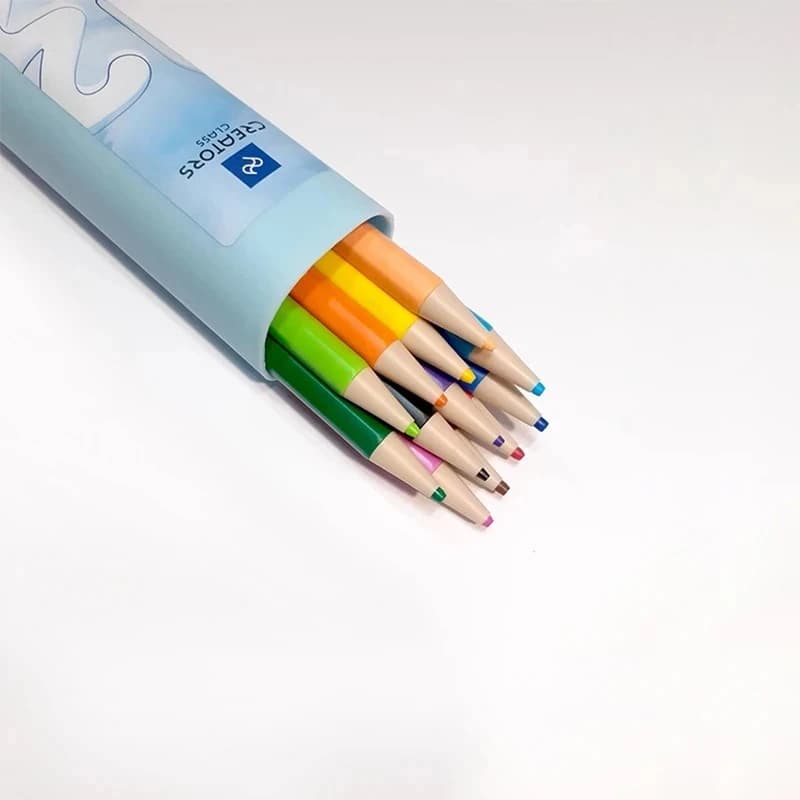 مداد رنگی اتودی 12 رنگ سیکلاس C.CLASS مغز 2.6mm کد CP26-12 — تصویر ۲