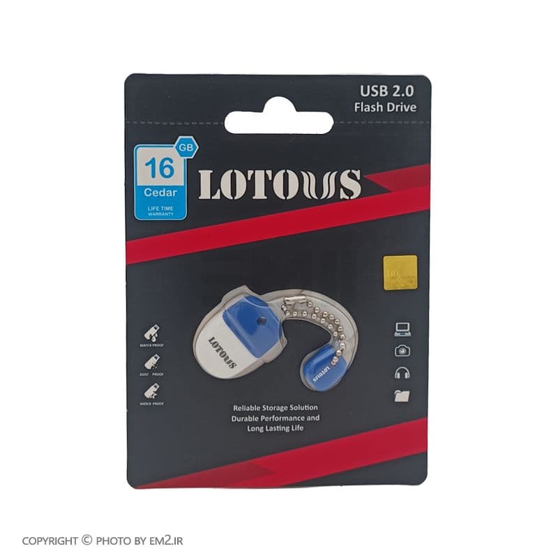فلش مموری LOTOUS مدل CEDAR ظرفیت 16G