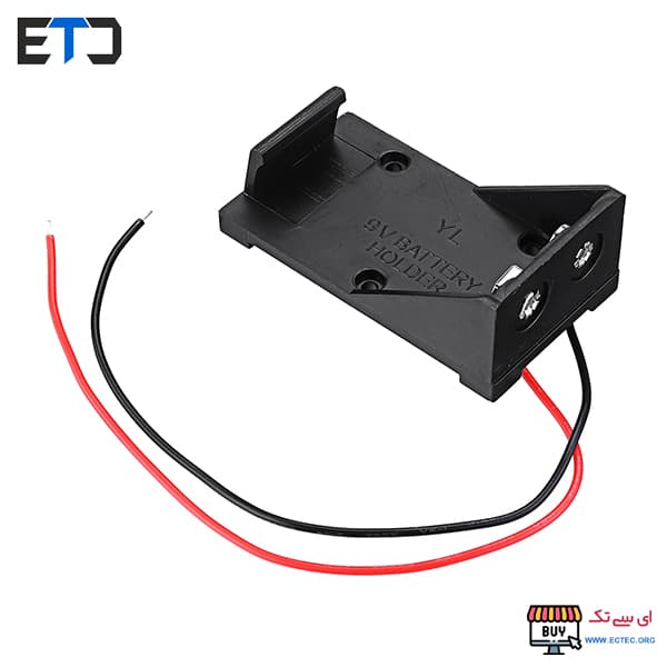 جا باتری کتابی 9 ولت تخت 9V-6F22 — تصویر ۳