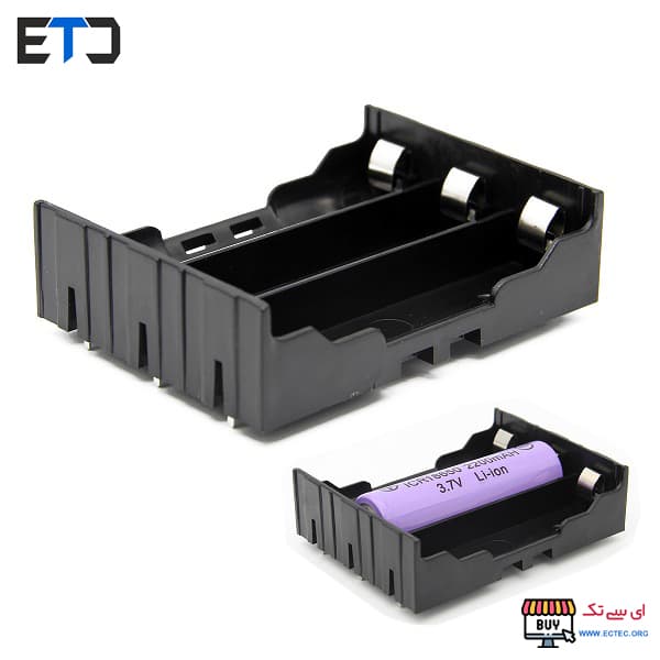 جاباتری سه تایی باتری های 3.7V سایز 18650 روبردی DIP — تصویر ۶