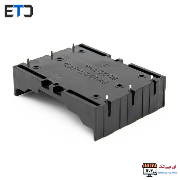 جاباتری سه تایی باتری های 3.7V سایز 18650 روبردی DIP — تصویر ۲