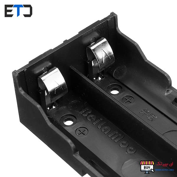 جا باتری دوتایی لیتیوم یون 3.7V سایز 18650 روبردی DIP — تصویر ۶