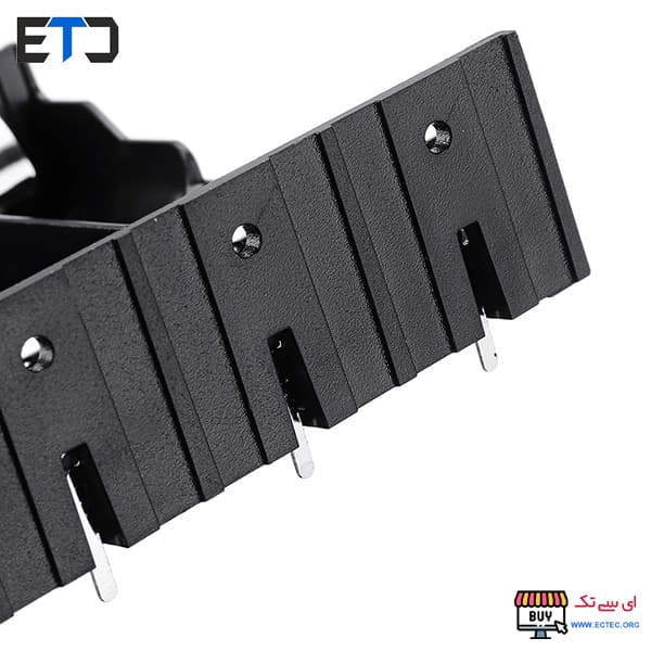 جاباتری چهار تایی لیتیوم یون 3.7V سایز 18650 روبردی DIP — تصویر ۵