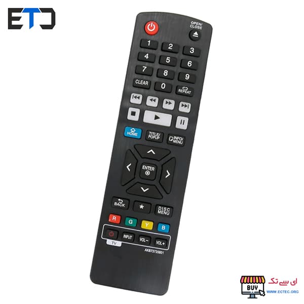 کنترل BLU-RAY بلوری LG ال جی مدل Akb73735801 — تصویر ۲