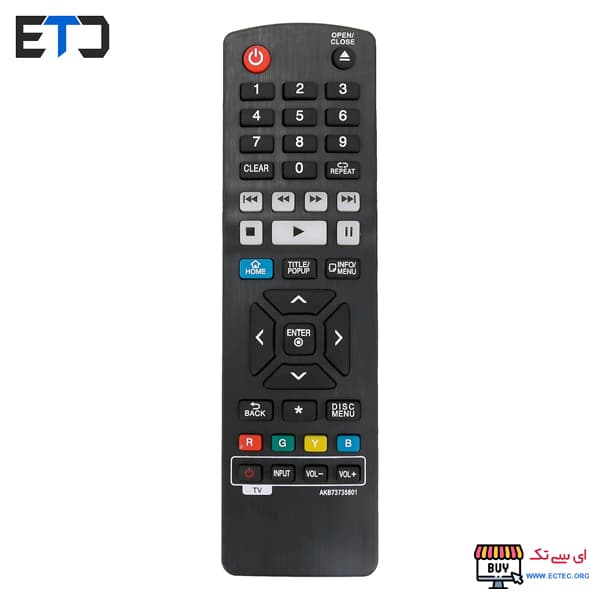 کنترل BLU-RAY بلوری LG ال جی مدل Akb73735801 — تصویر ۶