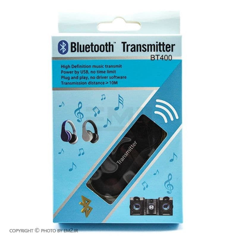 رابط AUX بلوتوث USB مدل BT400