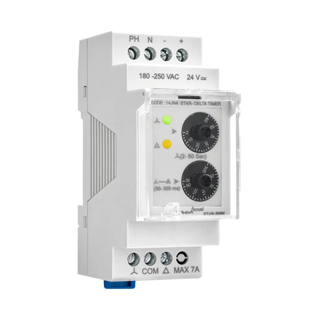 تایمر ستاره مثلث سری N مدل DTJN-300M کد 14JN4 برند شیوا امواج