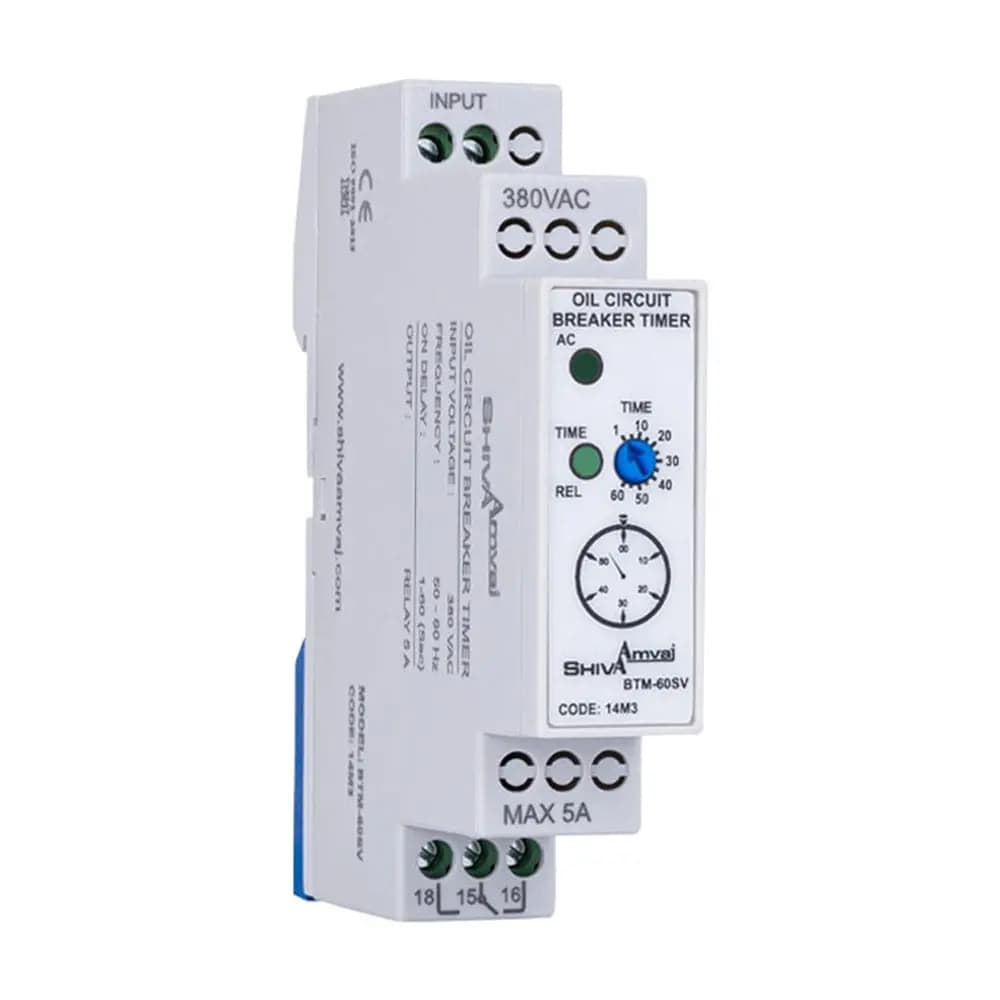 مولتی تایمر آنالوگ سری M مدل MTM-60 کد 14M2 برند شیوا امواج