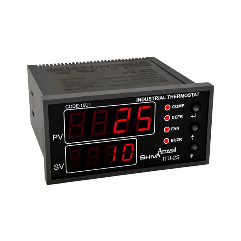ترموستات صنعتی شیوا امواج مدل ITU-2S کد 15U1 برند شیوا امواج