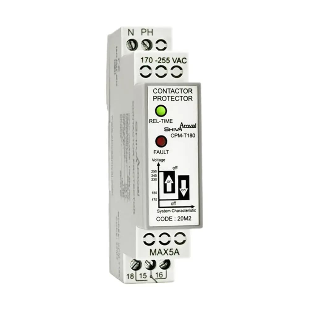 محافظ کنتاکتور 1S سری M مدل CPM-T1 کد 20M2 برند شیوا امواج
