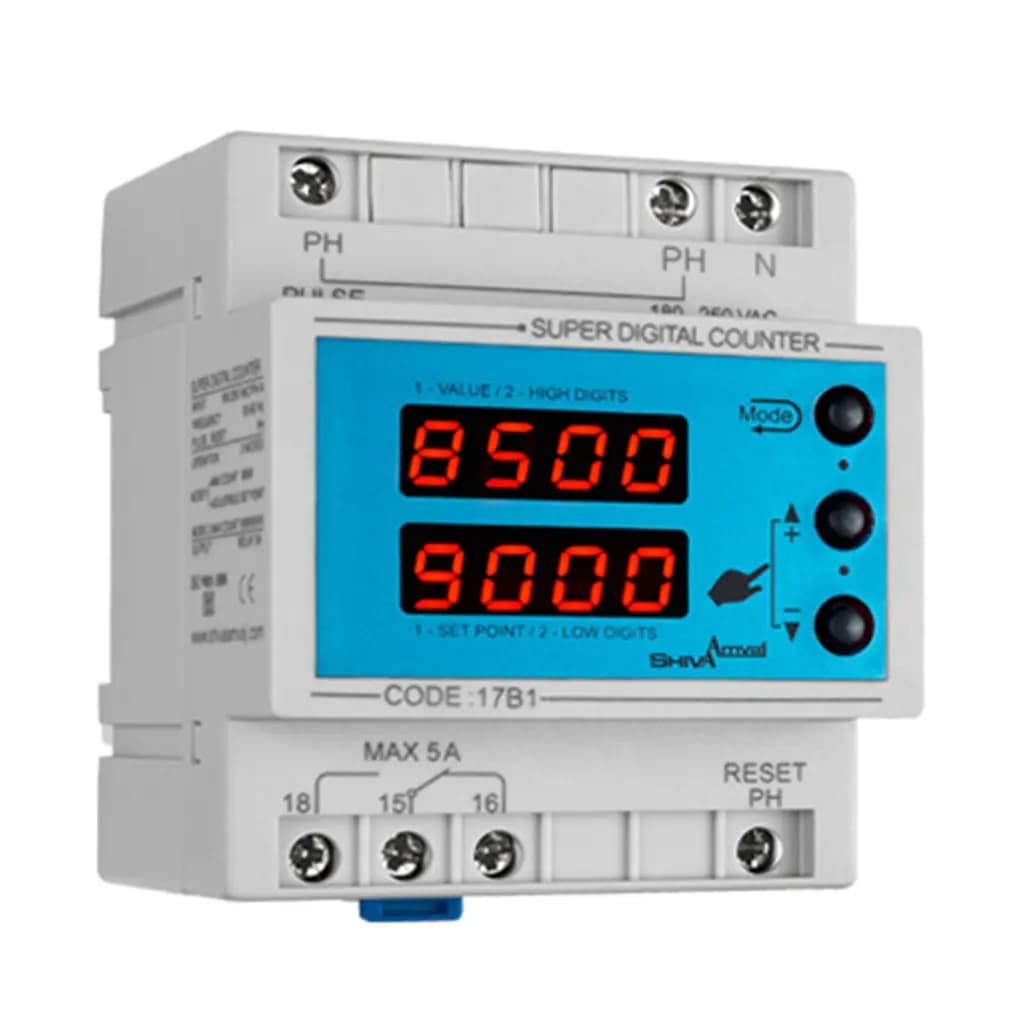 شمارنده دیجیتال کانتر مدل SDC-2M – کد 17B1 برند شیوا امواج