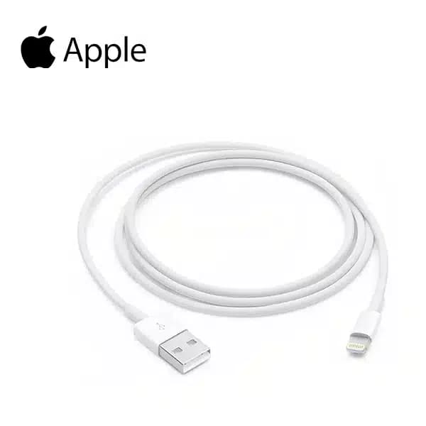 کابل شارژر اورجینال USB به Lightning اپل — تصویر ۲