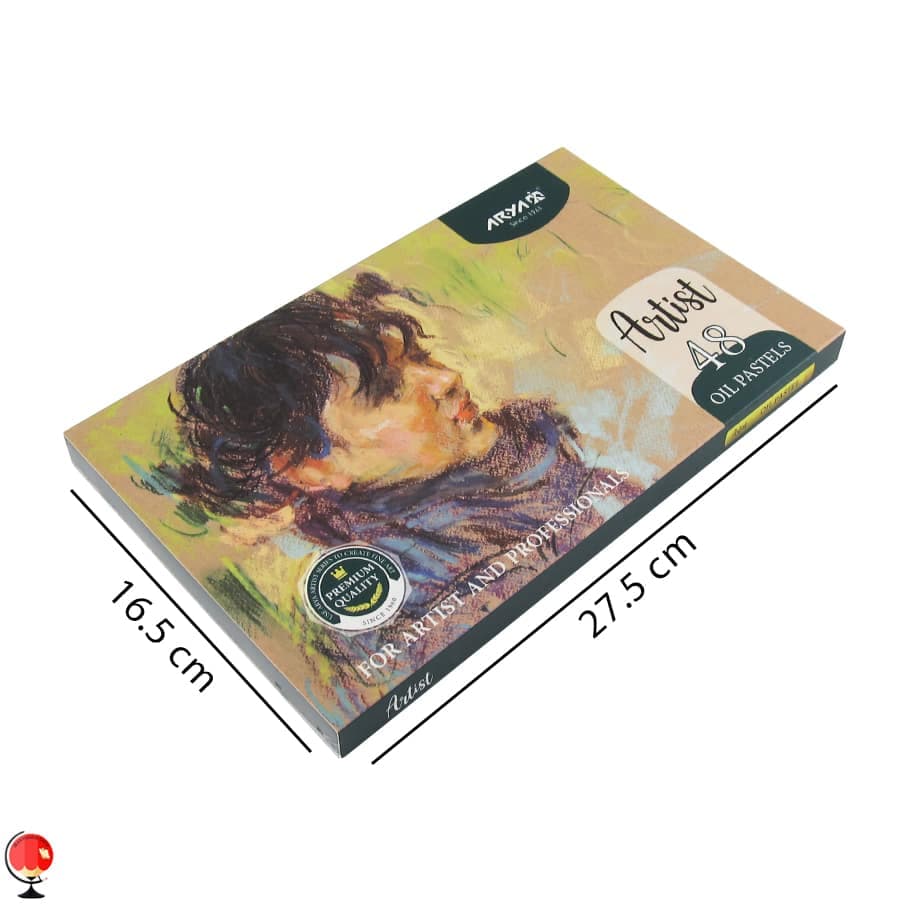 پاستل روغنی 48 رنگ آرتیست طرح پرتره آریا — تصویر ۵