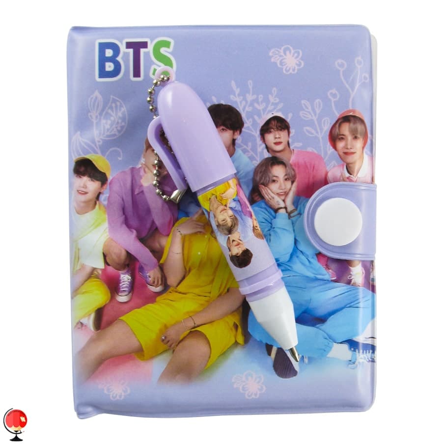 دفترچه یادداشت BTS با خودکار — تصویر ۲