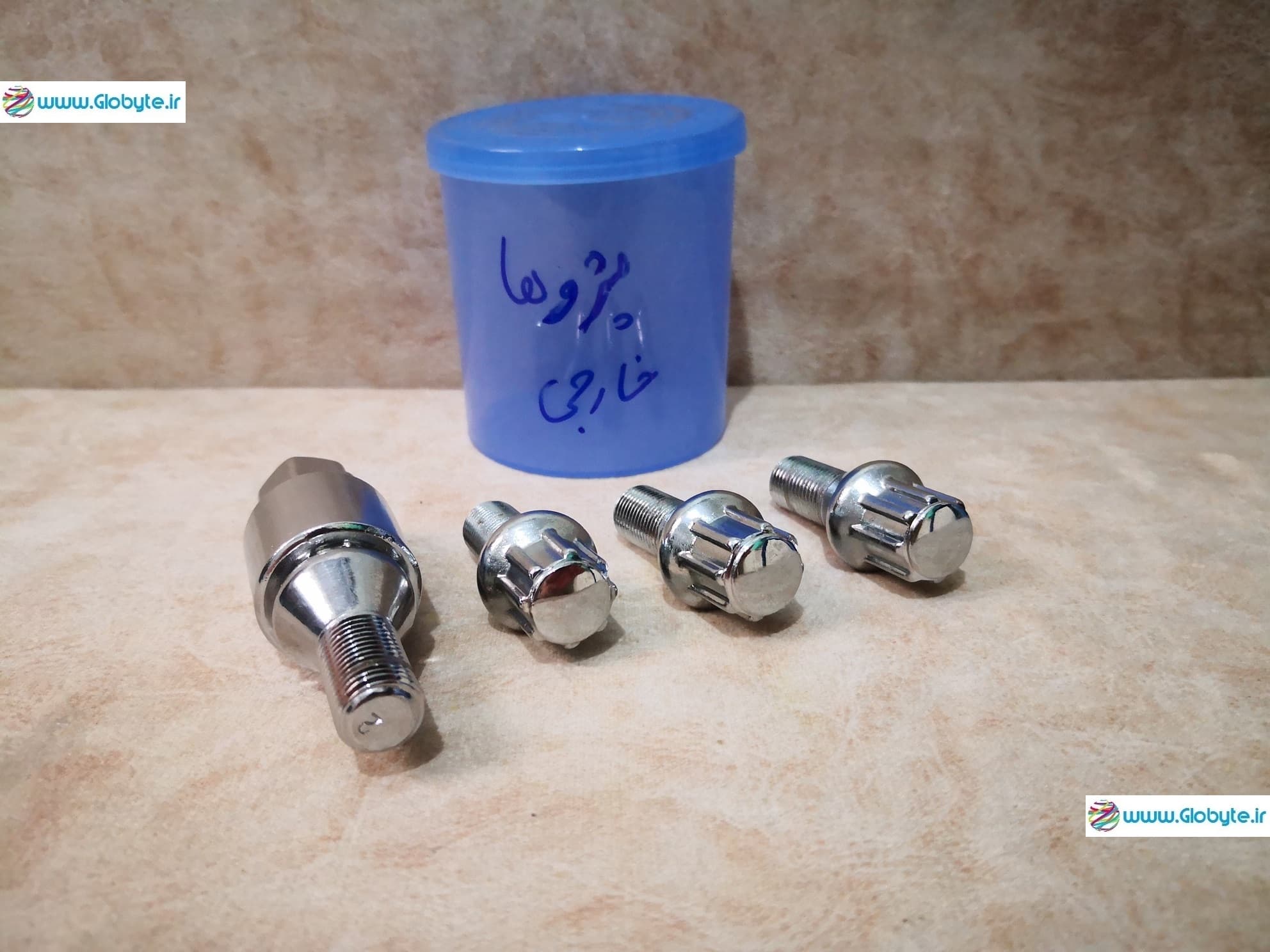 قفل رینگ ضدسرقت پژو پارس مناسب برای رینگ های فولادی و اسپرت با پیچ ساده — تصویر ۲