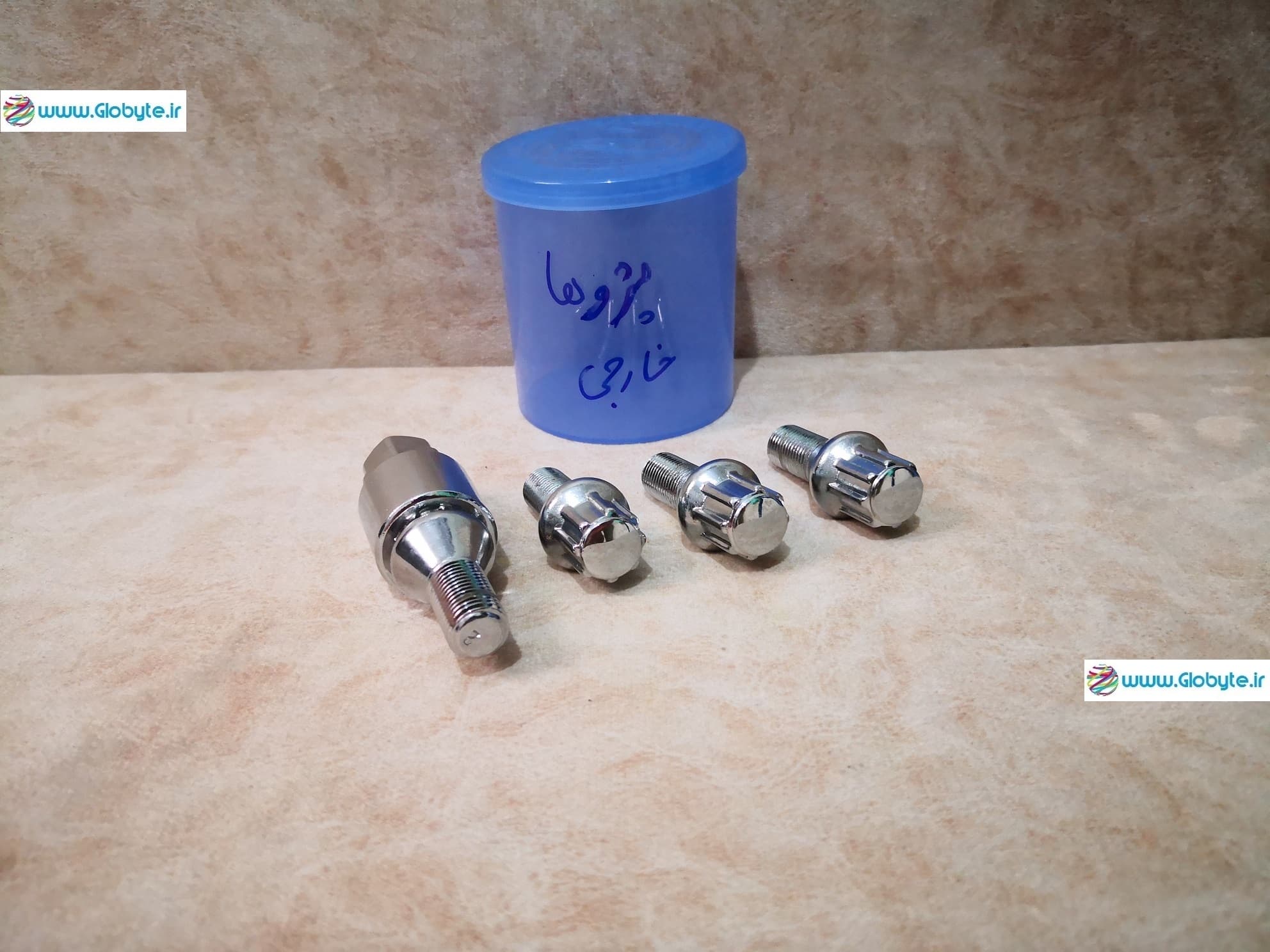 قفل رینگ ضدسرقت پژو پرشیا مناسب برای رینگ های فولادی و اسپرت با پیچ ساده — تصویر ۳