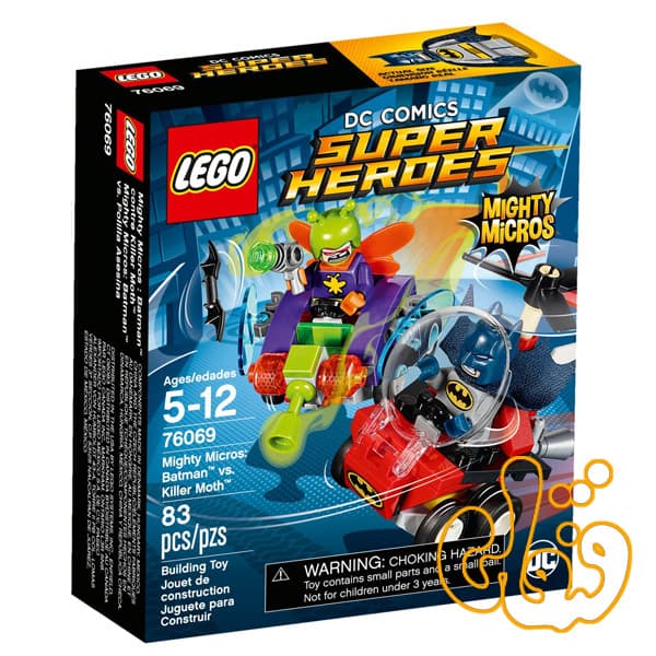 Mighty Micros: Batman™ vs. Killer Moth™ 76069
