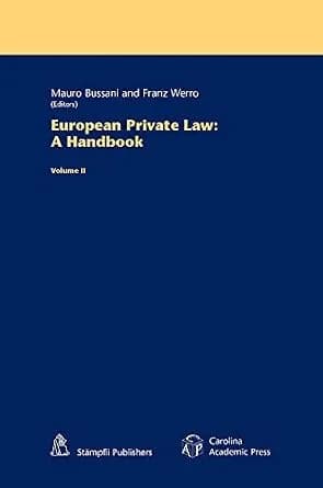 و دانلود نسخه کامل کتاب زبان اصلی European Private Law: A Handbook, Vol. II | دانلود کتاب خارجی