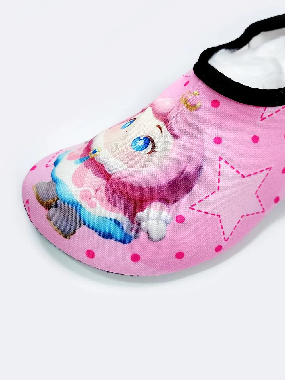 کفش و دمپایی استخری ، ساحلی و دریایی دخترانه کودکانه برای صورتی رنگ مناسب — تصویر ۴