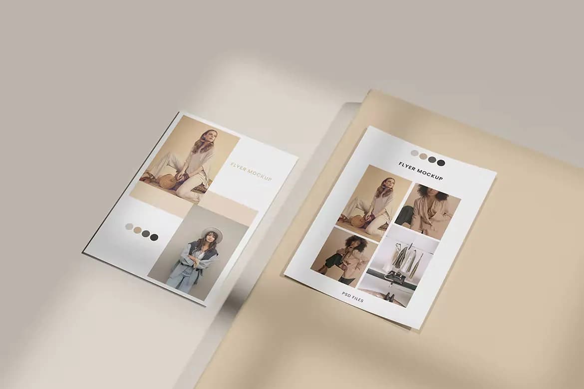 موکاپ تراکت سایز A4 — تصویر ۶