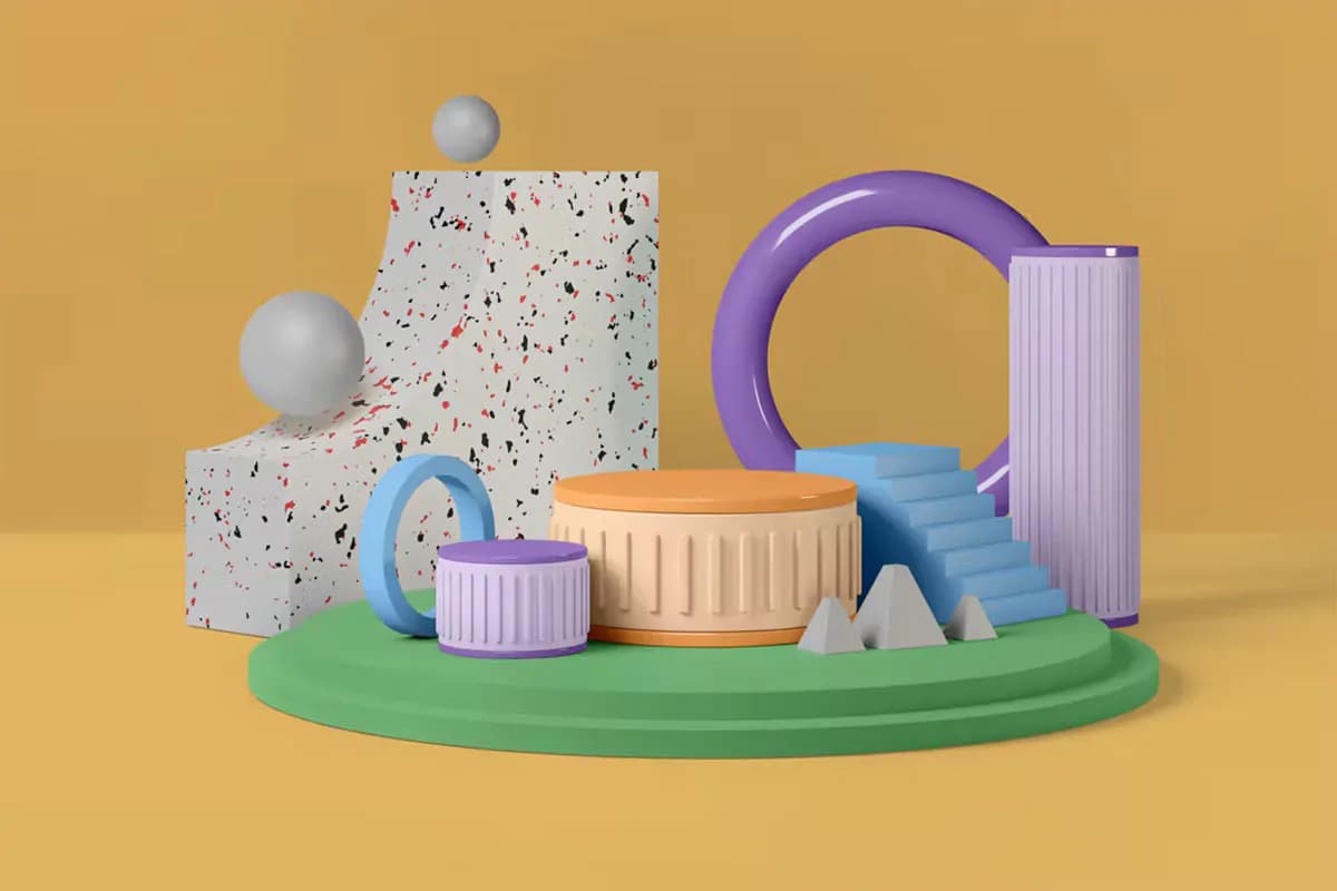 بک گراند استیج و سکو 3D — تصویر ۲