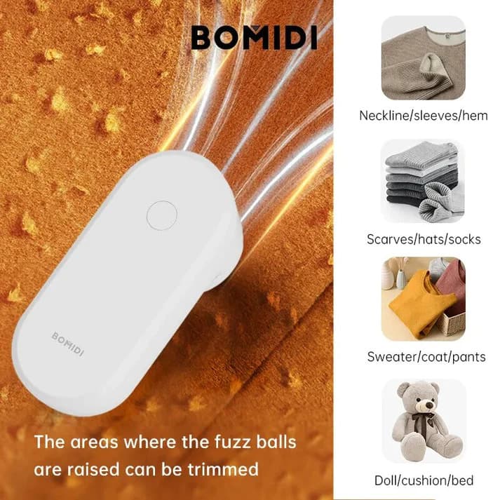 دستگاه پرزگیر لباس Bomidi BMQ02 — تصویر ۸