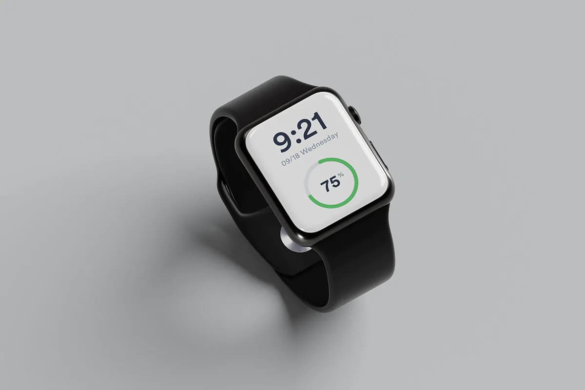 موکاپ ساعت هوشمند اپل Apple — تصویر ۷