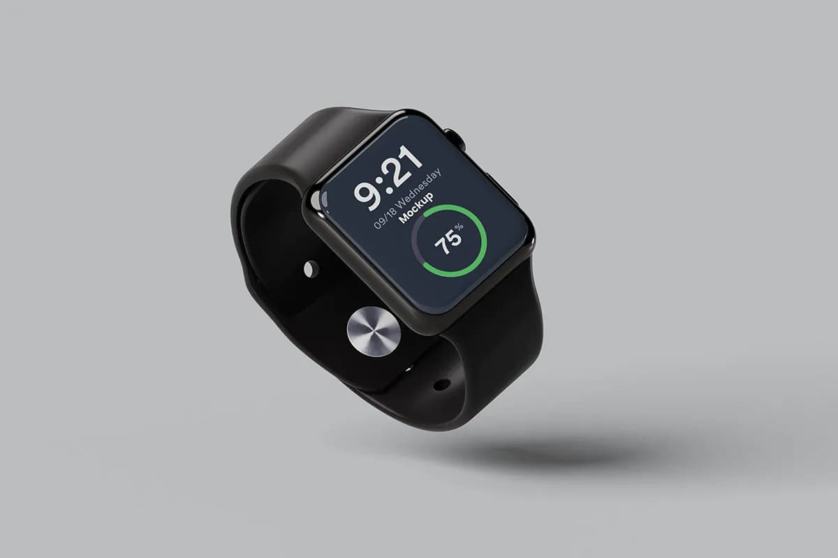 موکاپ ساعت هوشمند اپل Apple — تصویر ۶