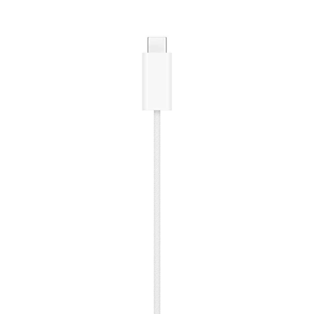 کابل شارژ مگنتی اپل واچ با پورت USB-C (بافت کنفی) — تصویر ۳