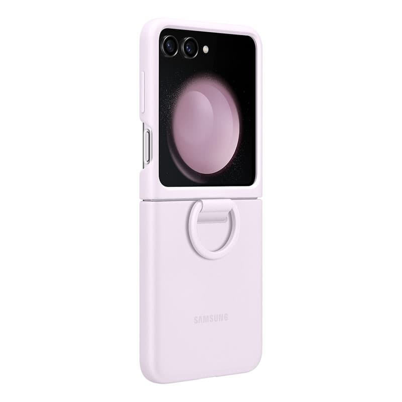 کاور اصلی سامسونگ Galaxy Z Flip5 Silicone Case with Ring — تصویر ۶