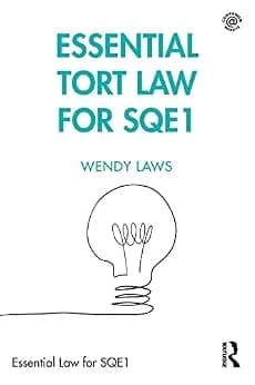 و دانلود نسخه کامل کتاب زبان اصلی Essential Tort Law for SQE1 (Essential Law for SQE1) PDF | دانلود کتاب خارجی
